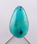 0.5carats GEM SILICA CHRYSOCOLLA Emeraldine Chalcedony Lily Mine Peru Cabochon Quartz Malachite Emerald Color Jade Color B877
