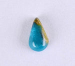 1.5carats GEM SILICA CHRYSOCOLLA Emeraldine Chalcedony Lily Mine Peru Cabochon Quartz Malachite Emerald Color Jade Color B878
