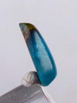 1.5carats GEM SILICA CHRYSOCOLLA Emeraldine Chalcedony Lily Mine Peru Cabochon Quartz Malachite Emerald Color Jade Color B878