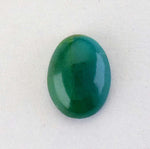 4.5carats GEM SILICA CHRYSOCOLLA Emeraldine Chalcedony Lily Mine Peru Cabochon Quartz Malachite Emerald Color Jade Color B879