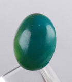 4.5carats GEM SILICA CHRYSOCOLLA Emeraldine Chalcedony Lily Mine Peru Cabochon Quartz Malachite Emerald Color Jade Color B879