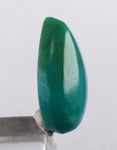 6carats GEM SILICA CHRYSOCOLLA Emeraldine Chalcedony Lily Mine Peru Cabochon Quartz Malachite Emerald Color Jade Color B884