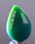 6carats GEM SILICA CHRYSOCOLLA Emeraldine Chalcedony Lily Mine Peru Cabochon Quartz Malachite Emerald Color Jade Color B884