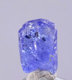 2carats GEM TANZANITE CRYSTAL Zoisite High Yield Gemstone  Merelani Hills Tanzania Unheated Terminated Mineral Specimen T353