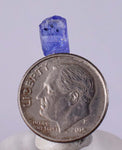 2carats GEM TANZANITE CRYSTAL Zoisite High Yield Gemstone  Merelani Hills Tanzania Unheated Terminated Mineral Specimen T353