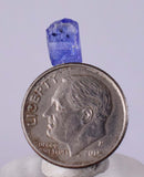 2carats GEM TANZANITE CRYSTAL Zoisite High Yield Gemstone  Merelani Hills Tanzania Unheated Terminated Mineral Specimen T353