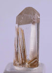 1.7cms  QUARTZ RUTILATED Polished Cabochon Brasil Rutile Pendant Jewelry Q302