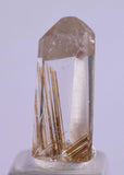 1.7cms  QUARTZ RUTILATED Polished Cabochon Brasil Rutile Pendant Jewelry Q302