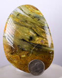 280cts BLUE OPAL CABOCHON Scenic Pendant Wire Wrap Caribean Peru Pendant Jewelry B887