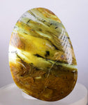 280cts BLUE OPAL CABOCHON Scenic Pendant Wire Wrap Caribean Peru Pendant Jewelry B887