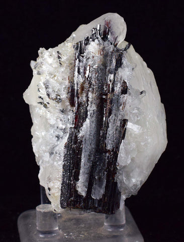 6.3cms HUBNERITE QUARTZ CRYSTALS Mineral Specimen Collector Peru M197