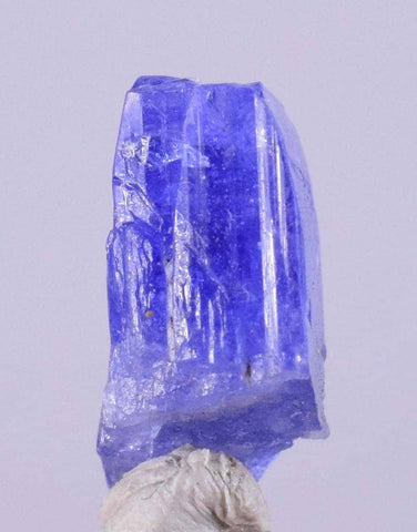 3.5carats GEM TANZANITE CRYSTAL Zoisite High Yield Gemstone  Merelani Hills Tanzania Unheated Terminated Mineral Specimen T345