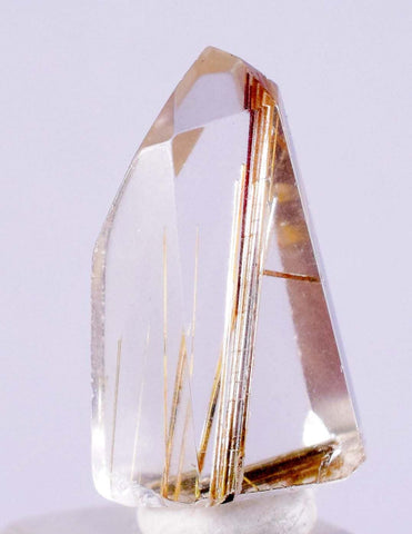 1.5cms  QUARTZ RUTILATED Polished Cabochon Brasil Rutile Pendant Jewelry Q301