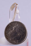 1.5cms  QUARTZ RUTILATED Polished Cabochon Brasil Rutile Pendant Jewelry Q301