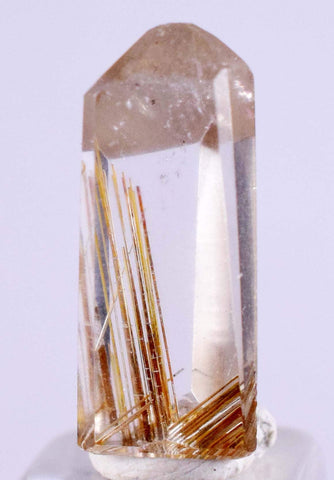 1.7cms  QUARTZ RUTILATED Polished Cabochon Brasil Rutile Pendant Jewelry Q302