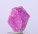 6.5cts RUBY CRYSTAL CORUNDUM Natural Hexagon Translucent Mineral Specimen Gemstone Y62