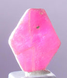 8.5cts RUBY CRYSTAL CORUNDUM Natural Hexagon Translucent Mineral Specimen Gemstone Y63