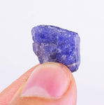 19.5cts GEM TANZANITE ROUGH Zoisite Unheated Terminated Mineral Specimen Tanzania T361
