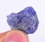 27.5cts GEM TANZANITE ROUGH Zoisite Unheated Terminated Mineral Specimen Tanzania T364