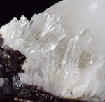 8.9cms HUBNERITE QUARTZ CRYSTALS Mineral Specimen Collector Peru M199