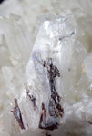 8.9cms HUBNERITE QUARTZ CRYSTALS Mineral Specimen Collector Peru M199