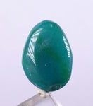 7.5carats GEM SILICA CHRYSOCOLLA Emeraldine Chalcedony Lily Mine Peru Tumbled Quartz Malachite Emerald Color Jade Color B903