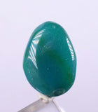 7.5carats GEM SILICA CHRYSOCOLLA Emeraldine Chalcedony Lily Mine Peru Tumbled Quartz Malachite Emerald Color Jade Color B903