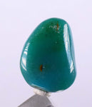 7.5carats GEM SILICA CHRYSOCOLLA Emeraldine Chalcedony Lily Mine Peru Tumbled Quartz Malachite Emerald Color Jade Color B903
