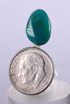 7.5carats GEM SILICA CHRYSOCOLLA Emeraldine Chalcedony Lily Mine Peru Tumbled Quartz Malachite Emerald Color Jade Color B903