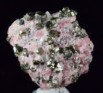 2.8cms RHODOCHROSITE FLUORITE QUARTZ Pyrite Crystal Rhombohedral Super Miniature Wuzhou Guangxi China Mineral Specimen R364