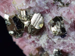 2.8cms RHODOCHROSITE FLUORITE QUARTZ Pyrite Crystal Rhombohedral Super Miniature Wuzhou Guangxi China Mineral Specimen R364