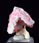 1.6cm RHODOCHROSITE CALCITE QUARTZ Pyrite Gem Crystal Pagoda Tree Rhombohedral Super Miniature Wuzhou Guangxi China Mineral Specimen R370