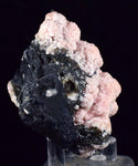 6.3cms RHODOCHROSITE ROSETTE PYRITE Galena Peru Pink Red Botryoidal Crystals  Natural Sculpture Mineral Specimen R376
