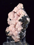 6.3cms RHODOCHROSITE ROSETTE PYRITE Galena Peru Pink Red Botryoidal Crystals  Natural Sculpture Mineral Specimen R376