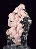 6.3cms RHODOCHROSITE ROSETTE PYRITE Galena Peru Pink Red Botryoidal Crystals  Natural Sculpture Mineral Specimen R376