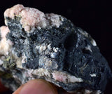 6.3cms RHODOCHROSITE ROSETTE PYRITE Galena Peru Pink Red Botryoidal Crystals  Natural Sculpture Mineral Specimen R376