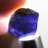 19.5cts GEM TANZANITE ROUGH Zoisite Unheated Terminated Mineral Specimen Tanzania T361