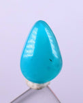 1carats GEM SILICA CHRYSOCOLLA Emeraldine Chalcedony Lily Mine Peru Cabochon Quartz Malachite Emerald Color Jade Color B898