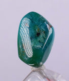 7carats GEM SILICA CHRYSOCOLLA Emeraldine Chalcedony Lily Mine Peru Tumbled Quartz Malachite Emerald Color Jade Color B904