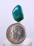 7carats GEM SILICA CHRYSOCOLLA Emeraldine Chalcedony Lily Mine Peru Tumbled Quartz Malachite Emerald Color Jade Color B904