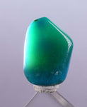 8 carats GEM SILICA CHRYSOCOLLA Emeraldine Chalcedony Lily Mine Peru Tumbled Quartz Malachite Emerald Color Jade Color B907