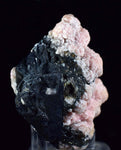 6.3cms RHODOCHROSITE ROSETTE PYRITE Galena Peru Pink Red Botryoidal Crystals  Natural Sculpture Mineral Specimen R376