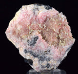 6.1cms RHODOCHROSITE ROSETTE QUARTZ  Peru Pink Crystals Needles Collector Mineral Specimen R379