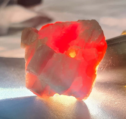 3.4cms RHODOCHROSITE RHOMBOHEDRAL QUARTZ Premium Miniature Crystals Huayllapon Pasto Bueno Mine Peru Collector Mineral Specimen R385