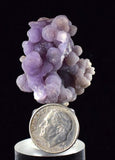 3.4cms AGATE GRAPE BOTRYOIDAL Crystal Chalcedony Quartz Indonesia Pendant A482