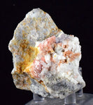 6cms RHODOCHROSITE RHOMBOHEDRAL QUARTZ Premium Miniature Crystals Huayllapon Pasto Bueno Mine Peru Collector Mineral Specimen R407