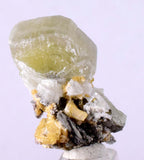 3.1cms APATITE SIDERITE QUARTZ Crystals Chalcopyrite Bornite Peru Mineral Specimen A489