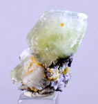 3.1cms APATITE SIDERITE QUARTZ Crystals Chalcopyrite Bornite Peru Mineral Specimen A489