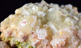 7ms EPIDOTE CALCITE CRYSTALS Cluster Peru Green Color Mineral Specimen C878
