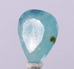 1.5Carats GRANDIDIERITE FACET BLUE Green Rare Madagascar Jewelry Pendant B909